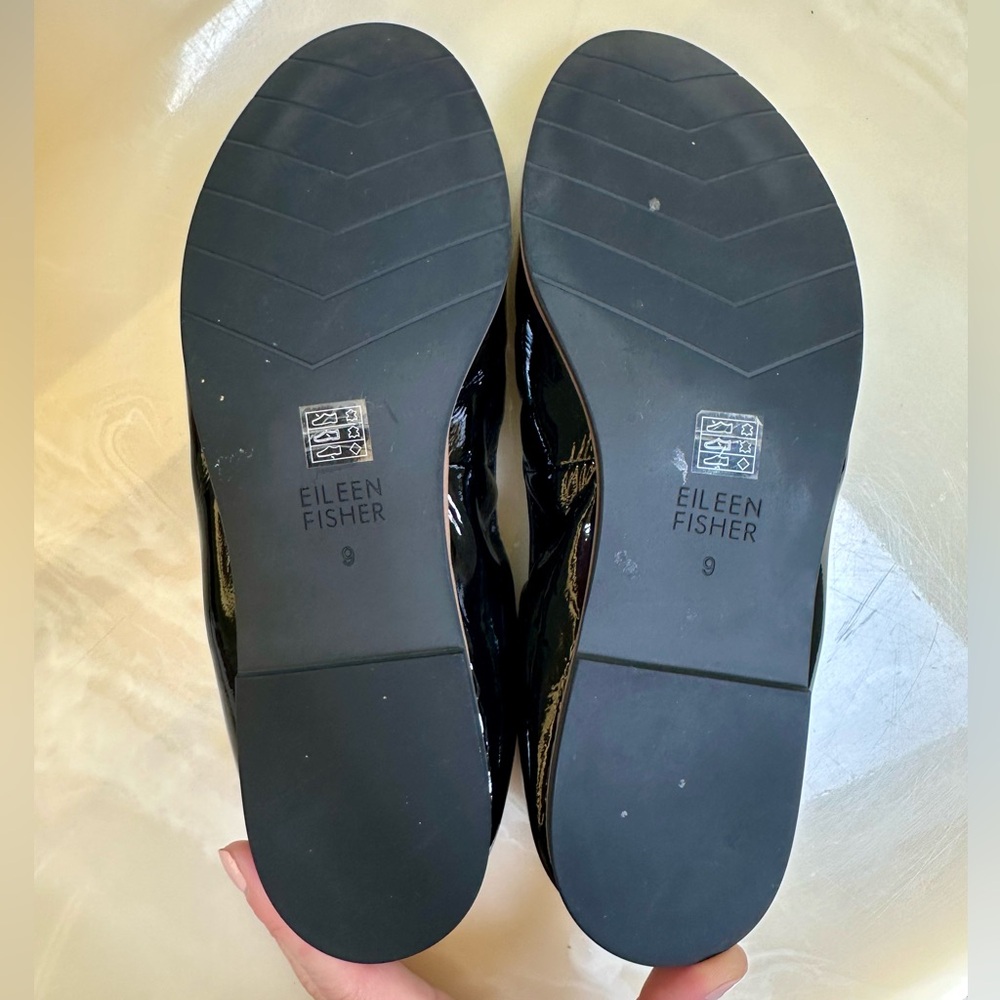 Eileen Fisher Notion Ballet Flats In Patent Leath… - image 3